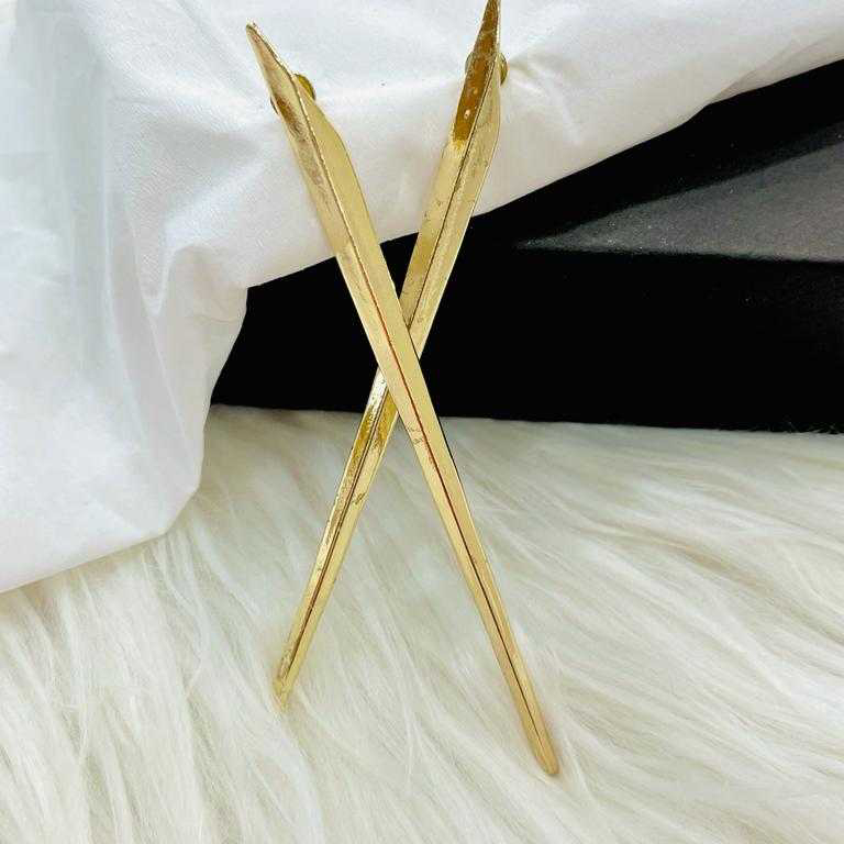 Straight Cut Earring